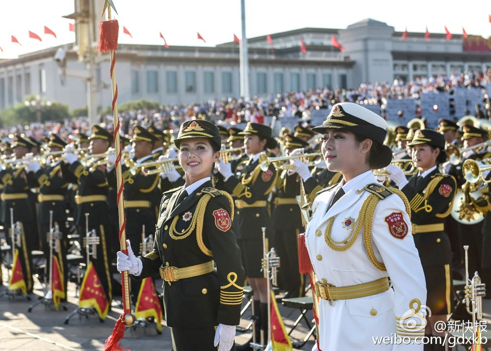 【奇遇】鏡頭內外:中國人民解放軍儀仗隊女兵方隊與信念的凝結